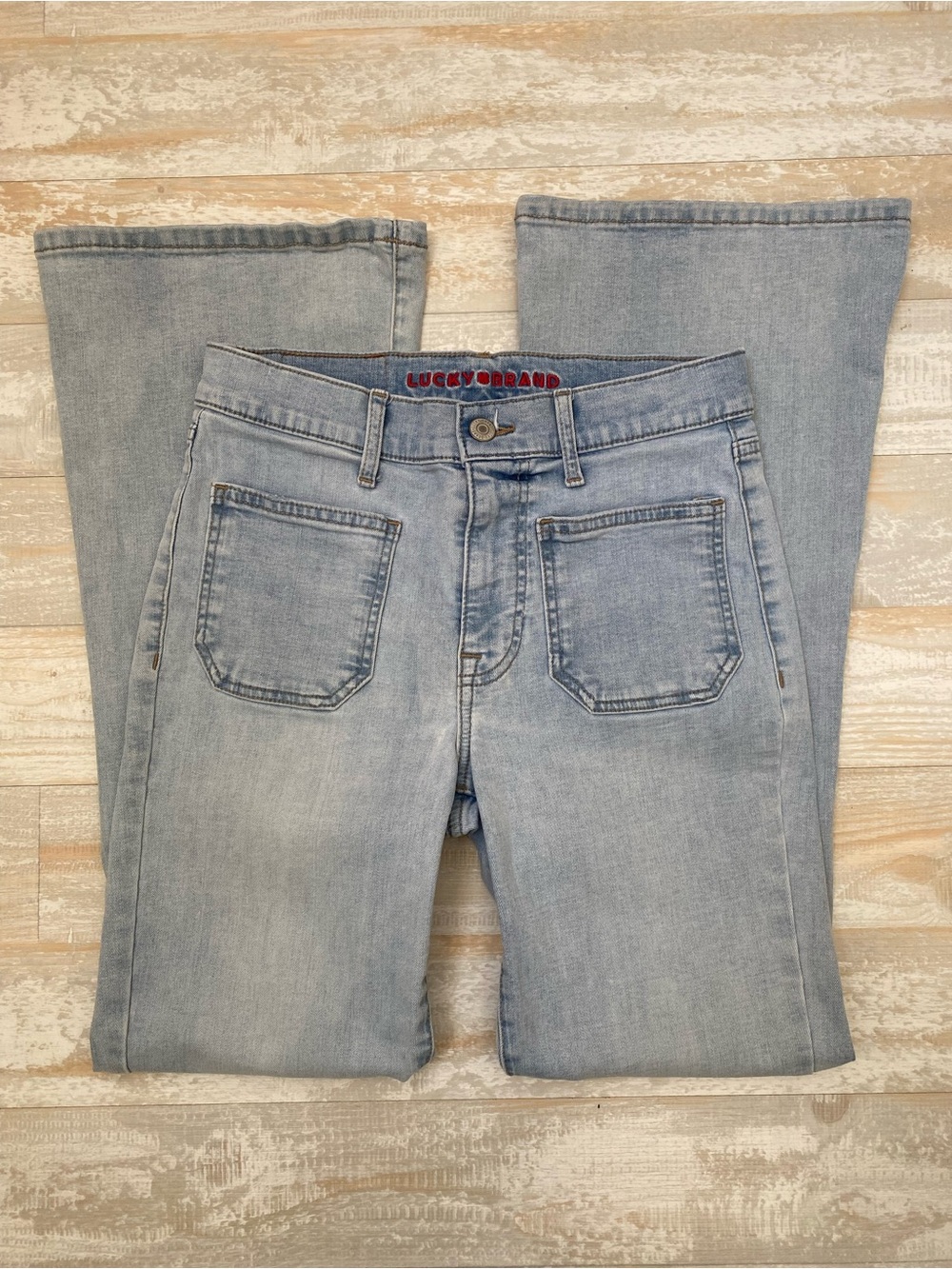 Lucky Brand Light Blue Flare Jeans